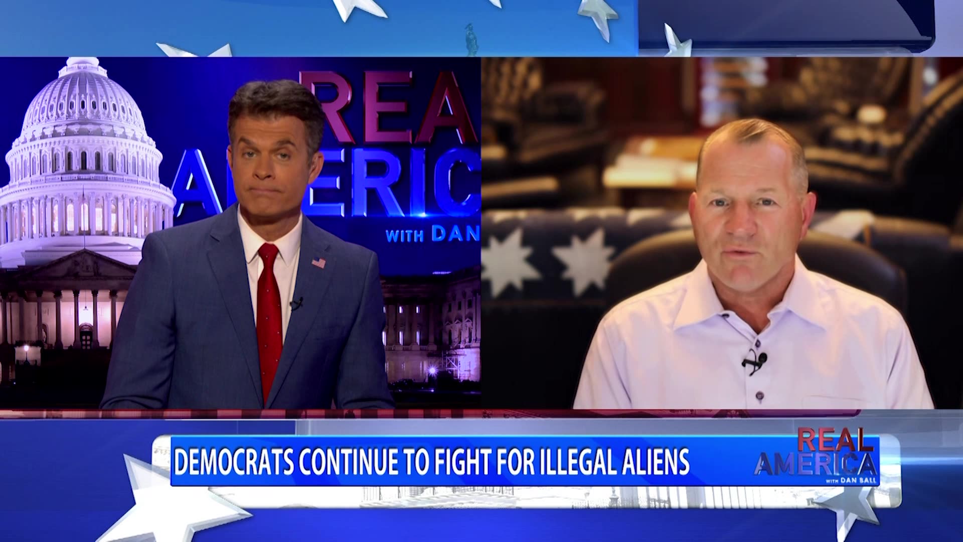 REAL AMERICA -- Dan Ball W/ Rep. Troy Nehls, AFL Sues Chief Justice Roberts, 5/6/25