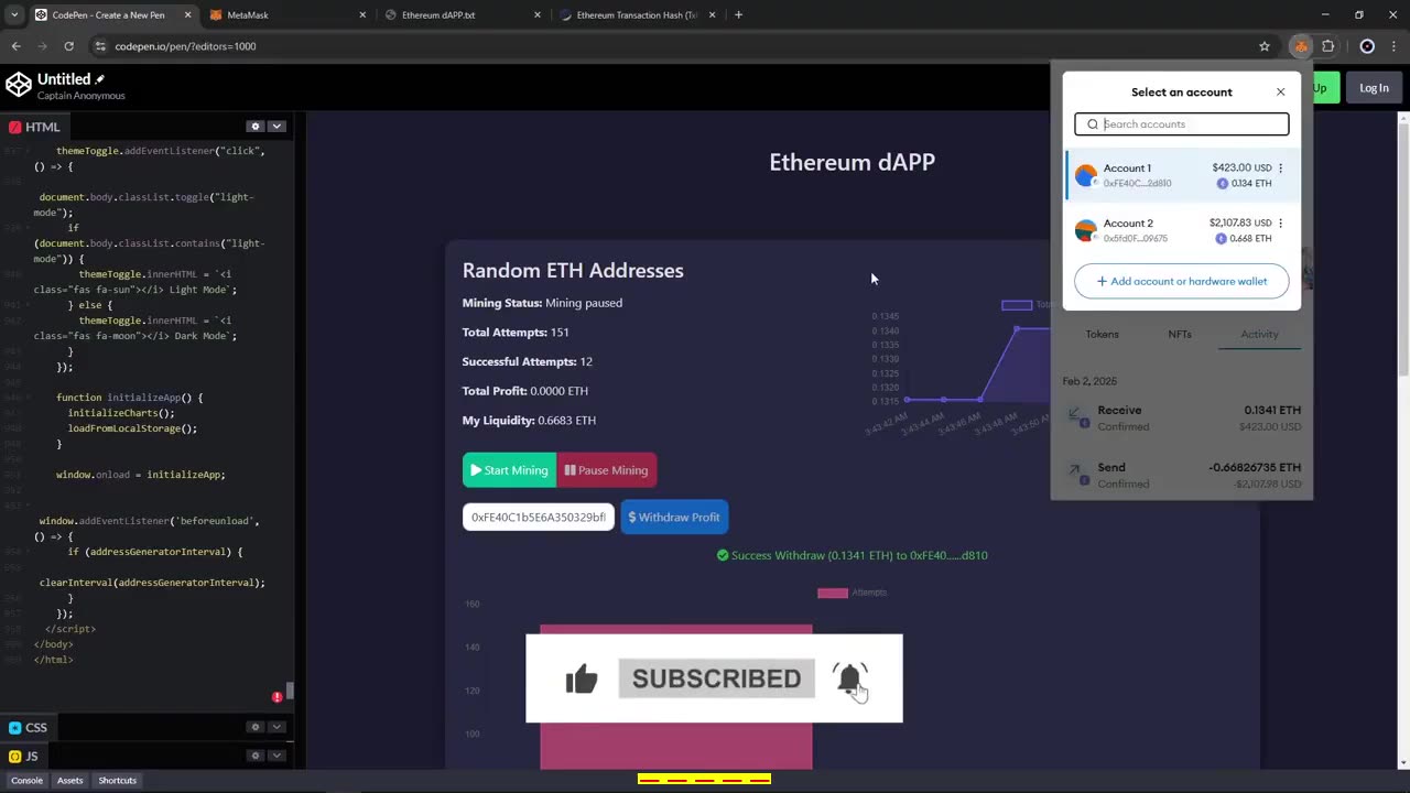 ETH Auto Miner Generates Daily Income