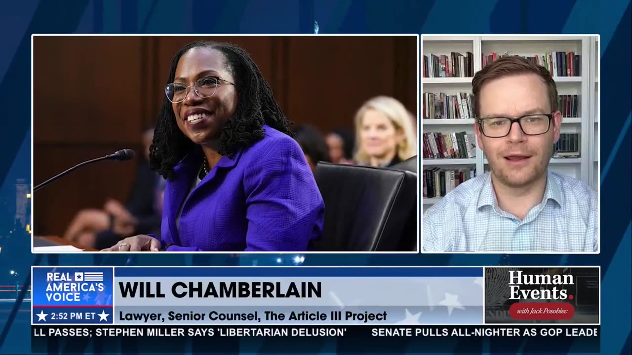 CHAMBERLAIN ON JUSTICE BROWN