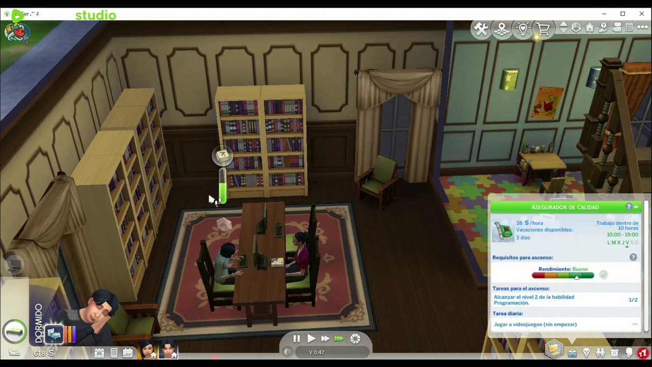 Sims 4 reto casas y profesiones