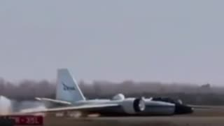 Un avión de la NASA aterriza de panza en EE.UU. tras un fallo