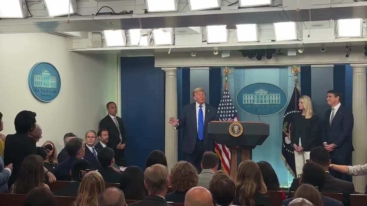 President Donald Trump: "Zero! Does everyone hear that???"