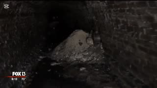 ⛔️Hidden network of tunnel systems found in Ybor City, Florida.