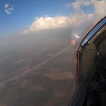 Ukrainian Mig-29 Shoots Down Russian Shahed with R73 Air-to-Air Missile
