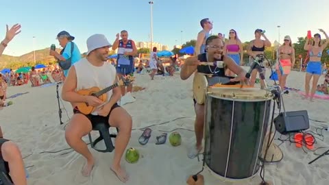Samba at Beach