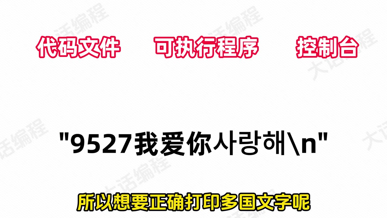 字符串和乱码的关系是什么？当然是编码的问题，了解字符串和编码，乱码自然迎刃而解! #编程入门 #C语言 #C++ #字符串 #乱码