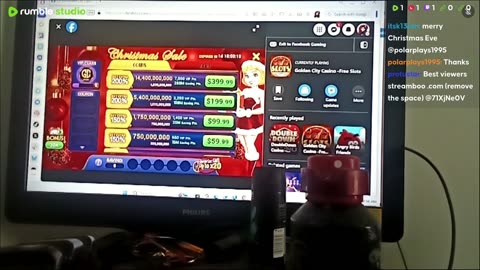 Slot machine and a lot of good big winnings