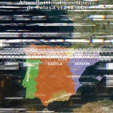 Spain vs Almohad Caliphate before Battle of Las Navas de Tolosa (1212 AD) vs after-1