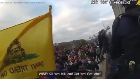 Department of Justice—urging Jan. 6 rioters to “kill ’em,” “get ’em”