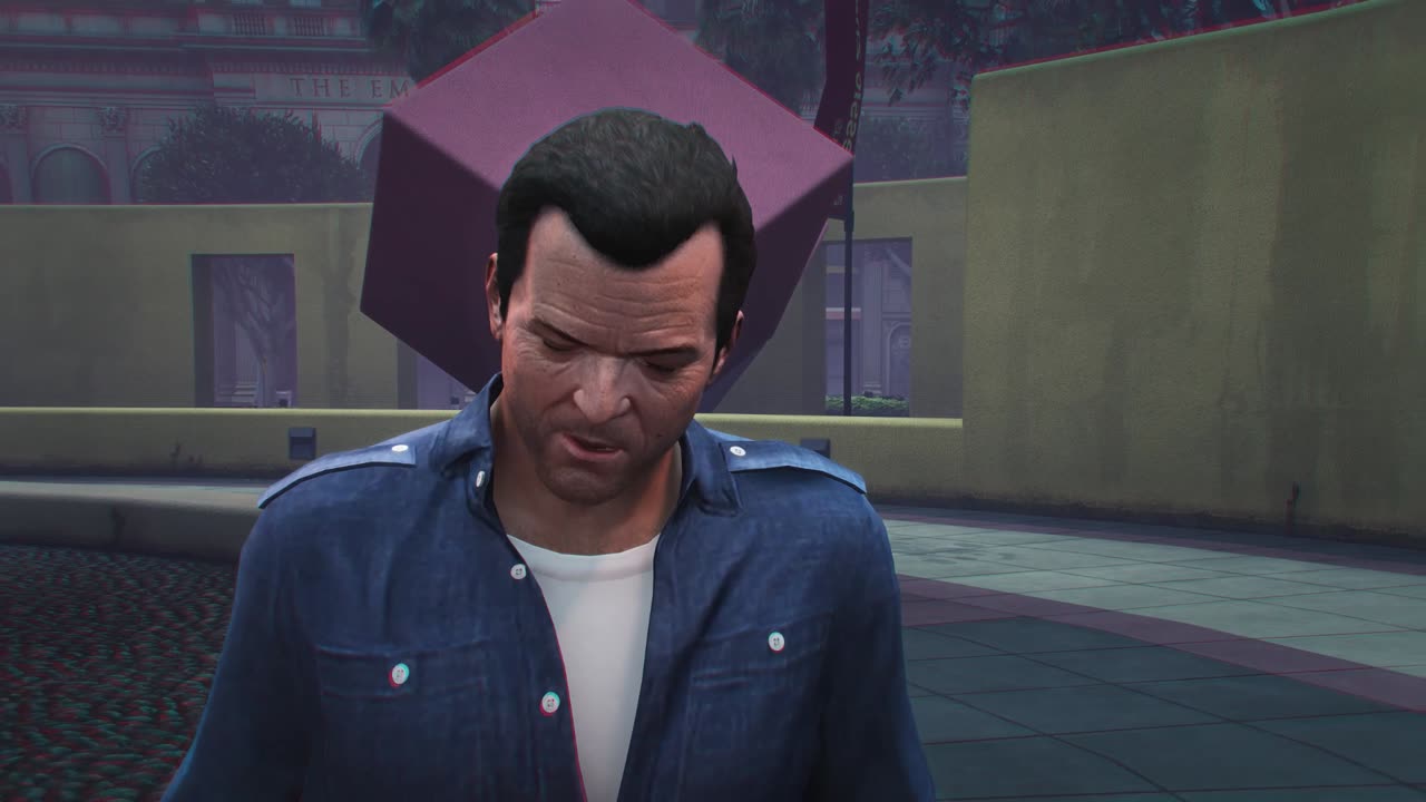 Battle73 Michael vs Aliens GTA V Enhanced