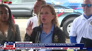 Debbie Wasserman-Schultz, after tour of Alligator Alcatraz: