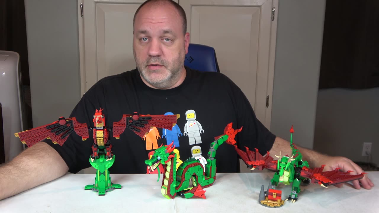 31161 Medieval Dragon Review All 3 Versions