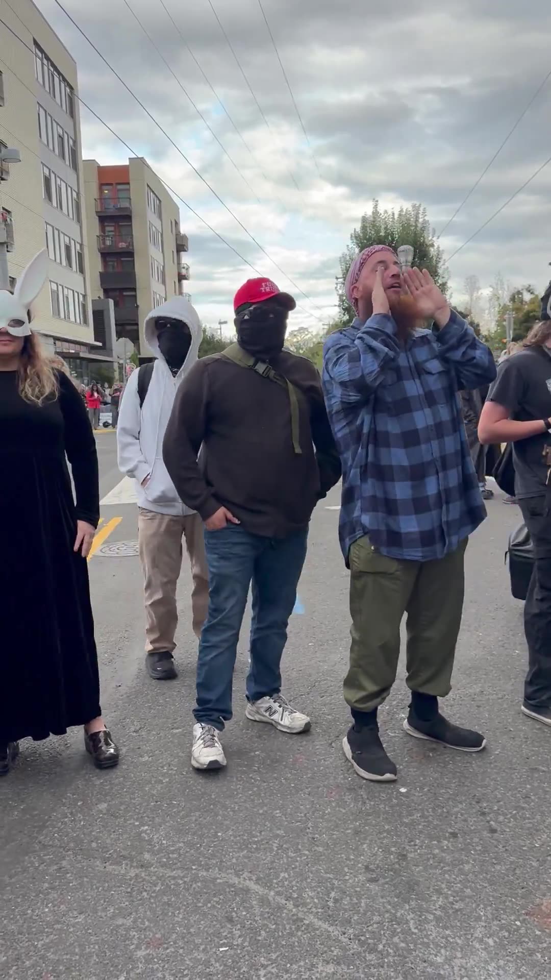 Show up as a journalist, streamer, activist—or just a patriot—and it’s constant abuse.