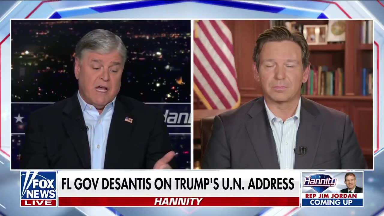 Governor Ron DeSantis says Congress should DEFUND the United Nations