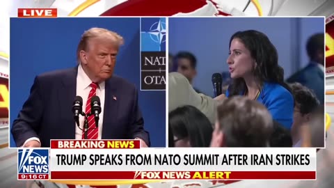 At the NATO meeting, Trump takes aim at "fake news CNN."