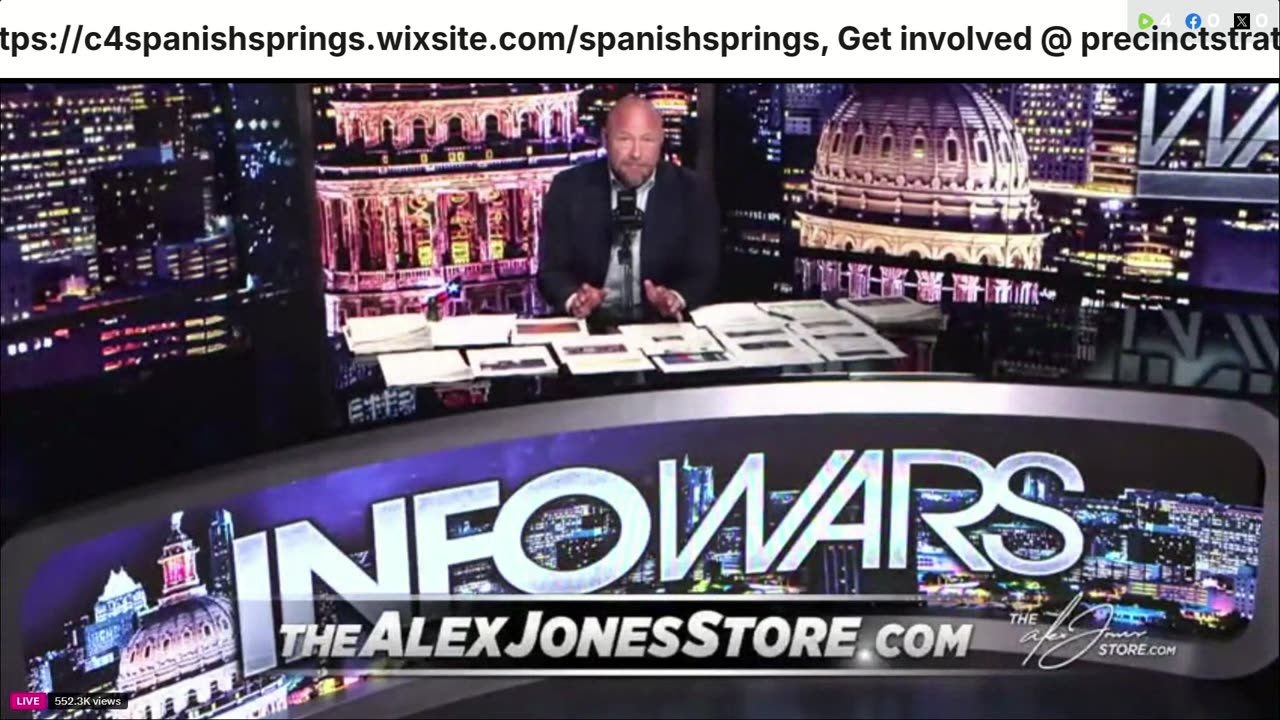 Alex Jones, Info Wars, 06/06/2025
