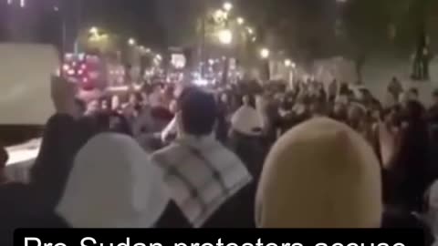 Pro-Sudan Protesters Accuse UAE of Genocide in London