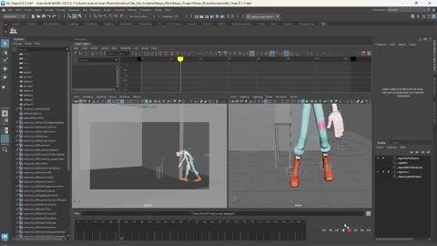 Working in Maya
