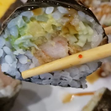 ASMR Fried Shrimp Sushi + Tasty Mukbang