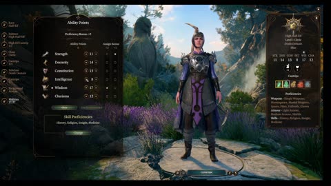 BG3- Shadowheart Origin (Death Cleric respec)