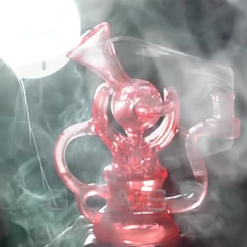 🌀Twist, turn, and glow up! The IC Glass Neon Color Multi-Tubes Recycler isn’t just a piece