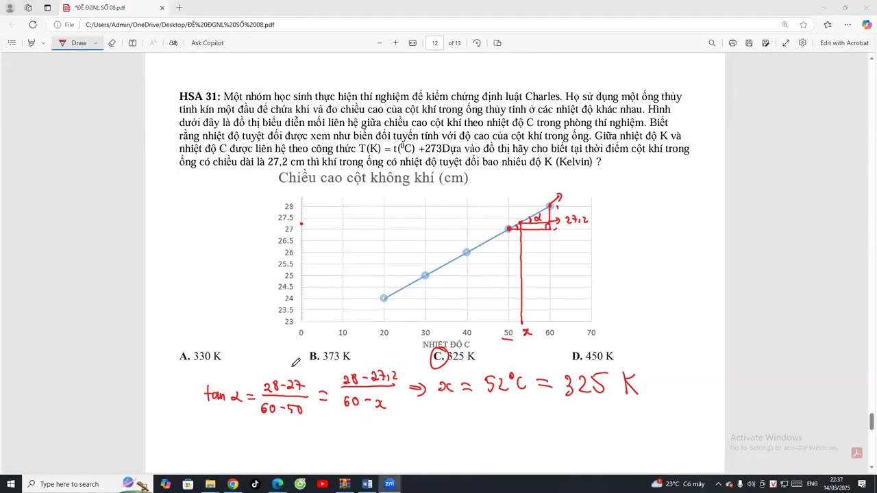 VẬT LÝ BUỔI 23 : LUYỆN ĐỀ