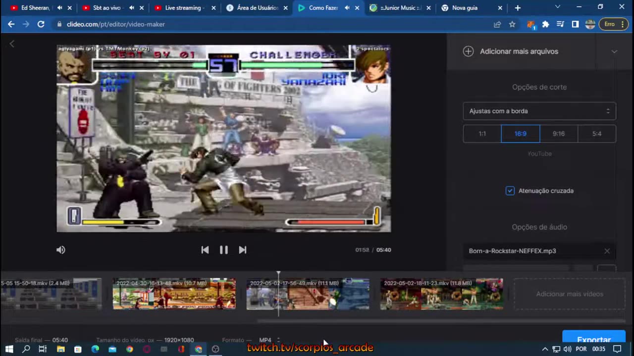 jogando the king of 2002.mp4