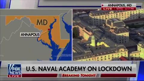 The U.S. Naval Academy in Annapolis, Maryland, armed intruder