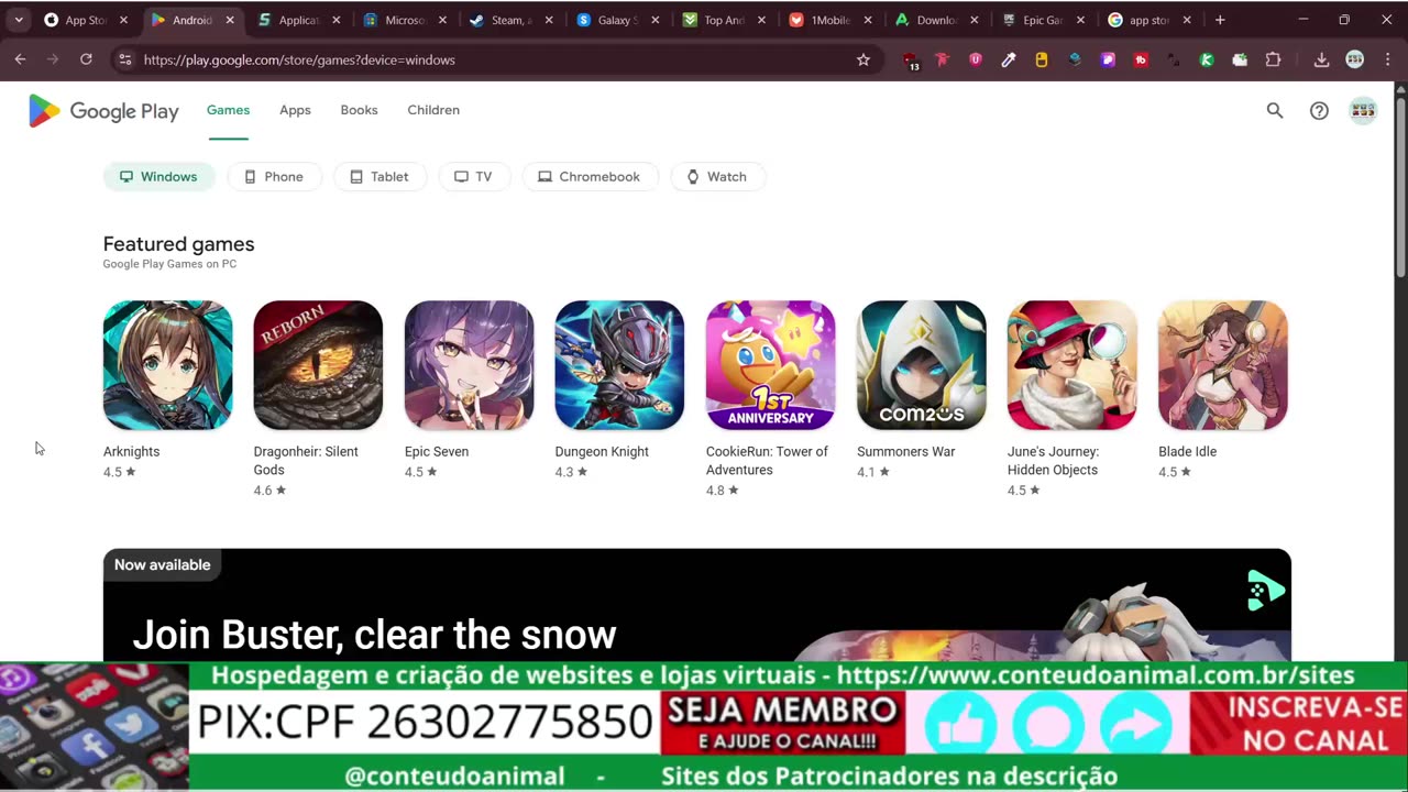 Android tem muitas opções de app fora da Google Play ... bem diferente dos aparelhos da apple