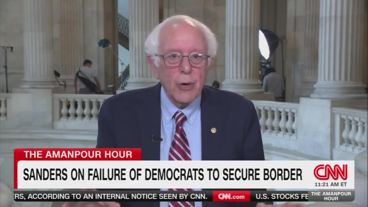 Bernie Sanders Calls for Stronger Border Enforcement, Criticizes Democrats' Approach
