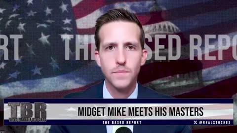 THE BASED REPORT: ZOG Bot Mike Johnson Assures Jewish Handlers He'll Do Their Bidding