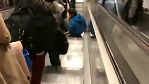 What if you misuse an escalator?