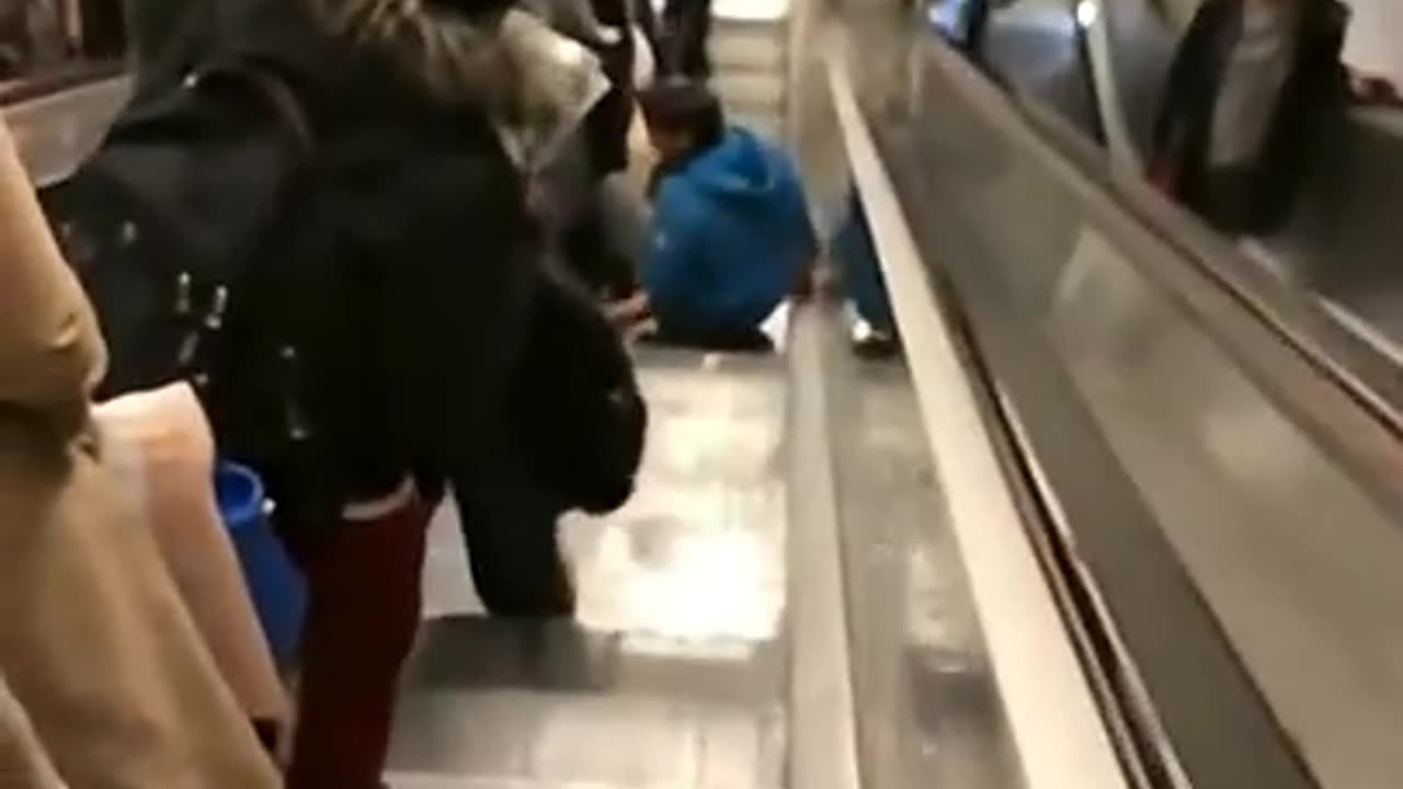 What if you misuse an escalator?