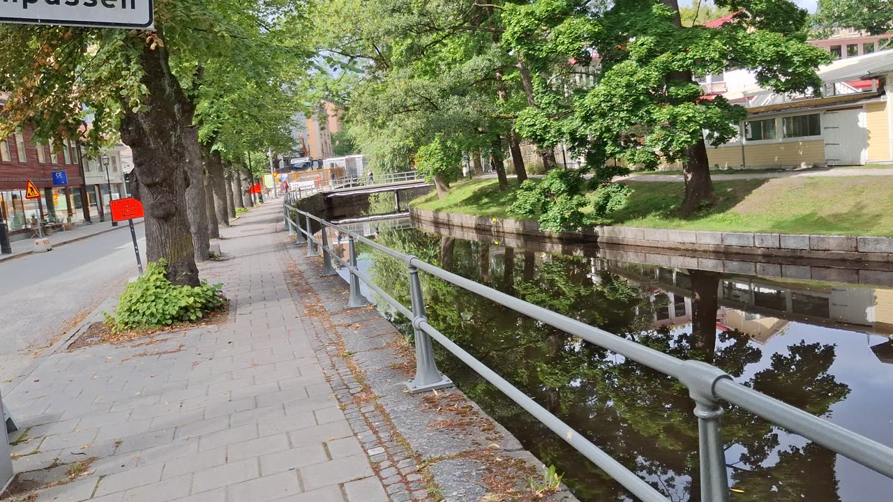 Promenerar och Predikar under promenaden.