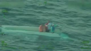 U.S. Coast Guard rescued 4 people from capsized boat off Clearwater, Fla. Tuesday