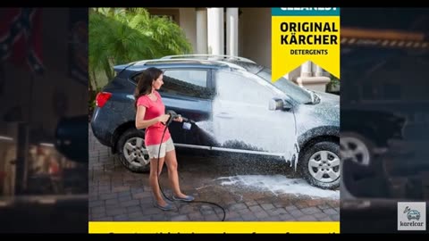 Kärcher Vehicle Wash and Wax, Pressure Washer Detergent, Cleans Cars, Bikes, Tr