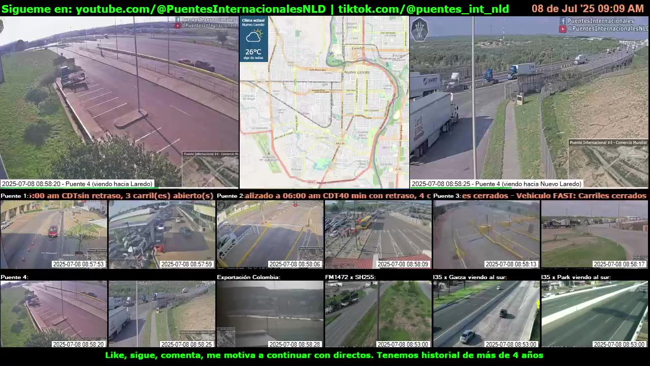 Puentes Internacionales NLD (Youtube / TikTok)