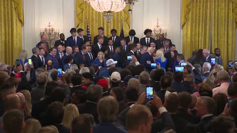 President Trump Welcomes the 2025 Men's NCAA Basketball Champions, The University of Florida Gators