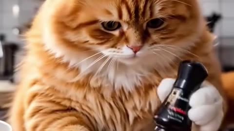 A DAY OF A CAT#CAT#AI