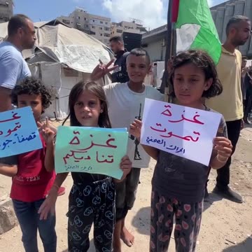 “We don’t want to die…