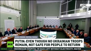 #LIVE - LADYDRAGON=PRESIDENT PUTIN VISIT THEN SIT DOWN AND TALKS WITH THE PEOPLE OF THE KURST REGION