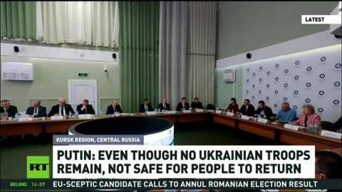 #LIVE - LADYDRAGON=PRESIDENT PUTIN VISIT THEN SIT DOWN AND TALKS WITH THE PEOPLE OF THE KURST REGION