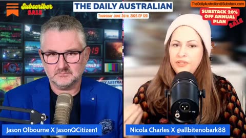 The Daily Australian 120 Nicola takes on Gr0k. How much of life in 2025 is just a movie?