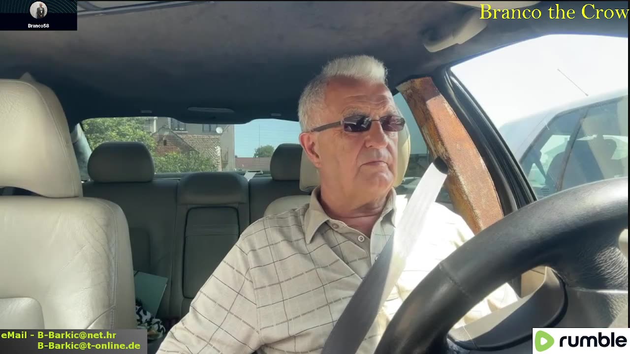 Branco Barkic überträgt einen Livestream