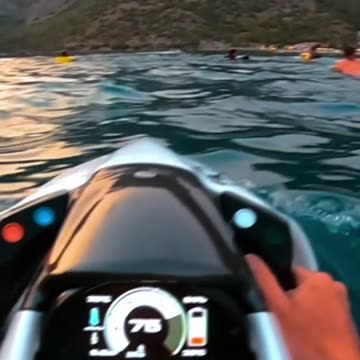 Riding SEABOB with my best friends