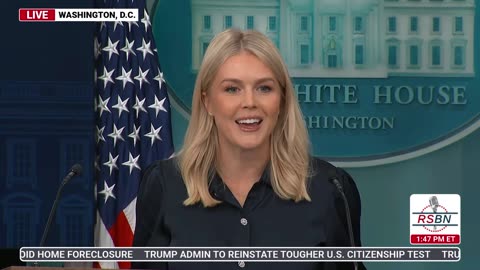 WATCH: White House Press Secretary Karoline Leavitt Holds a Press Briefing - 7/31/25