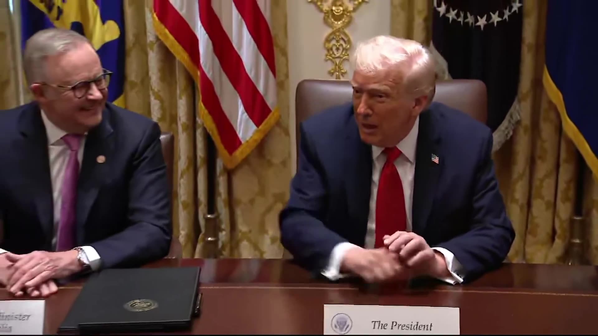 Trump has funny moment with ambassador who said bad things about him