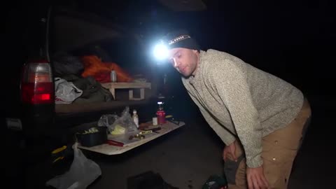 Camping at Abandoned Gas Station on 4 Day Road Trip_part6
