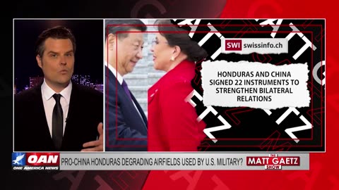 📌Matt Gaetz Exposes Honduras Airport Sabotage Against U.S. Military