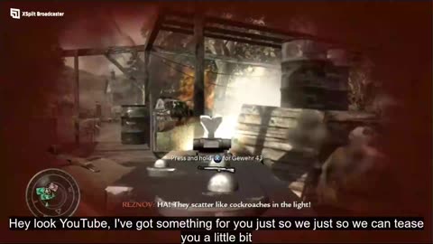 upside downing the buildings